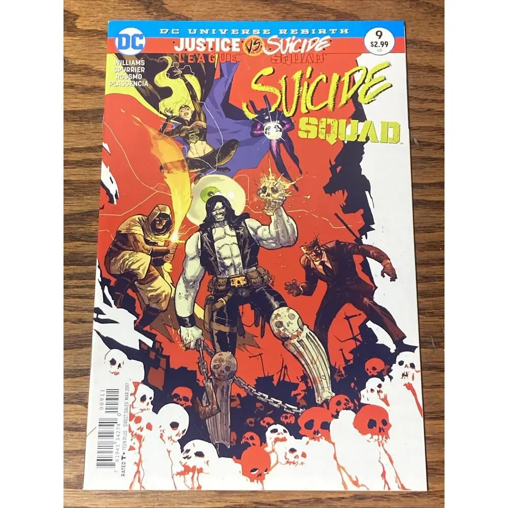 DC Universe Rebirth Suicide Squad # 9 Cover 1 (2017, DC)